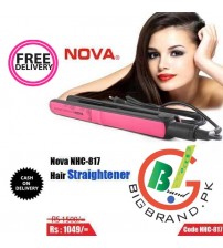 Nova professional hair straightener NHC-817CRM